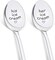 PRSTENLY Anniversary Wedding Gifts for Him Her, His and Hers Gifts Engraved Ice Cream Spoon, 2 Pcs Personalized Spoon Stainless Steel Birthday Engagement Couple Gifts